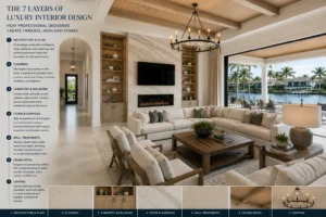 Interior design basics showcased in a custom home in Southwest Florida