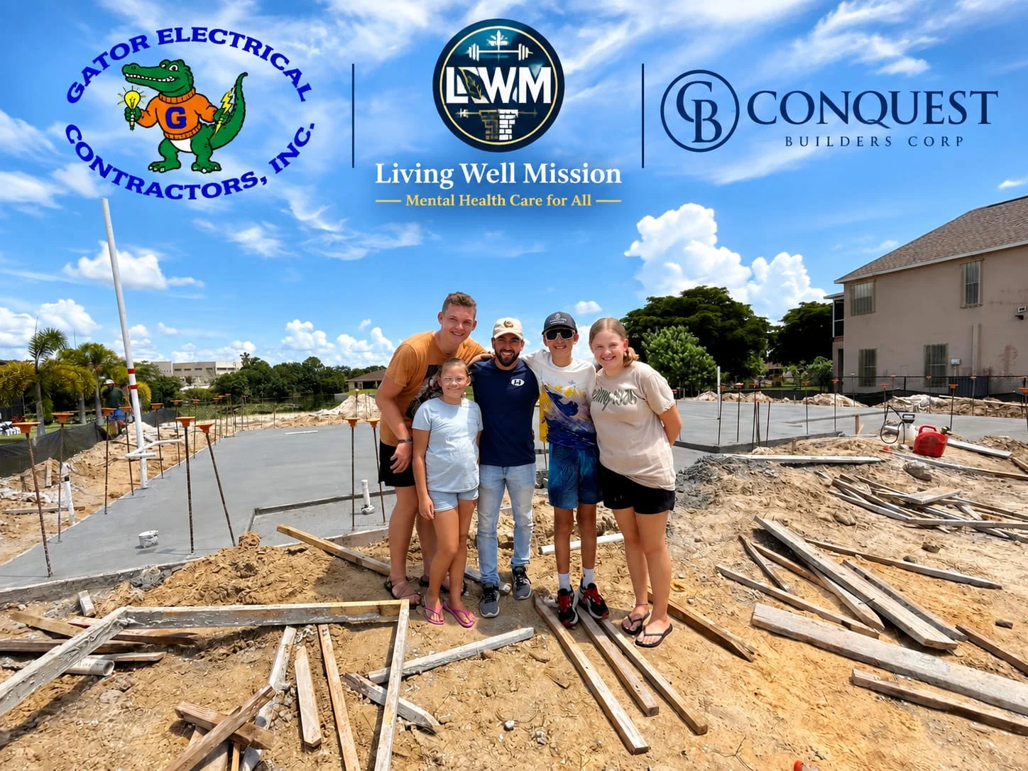 Conquest Builders shares the story of a missionary family's home, supported by generous donations from Gator Electric and Doug Littler.